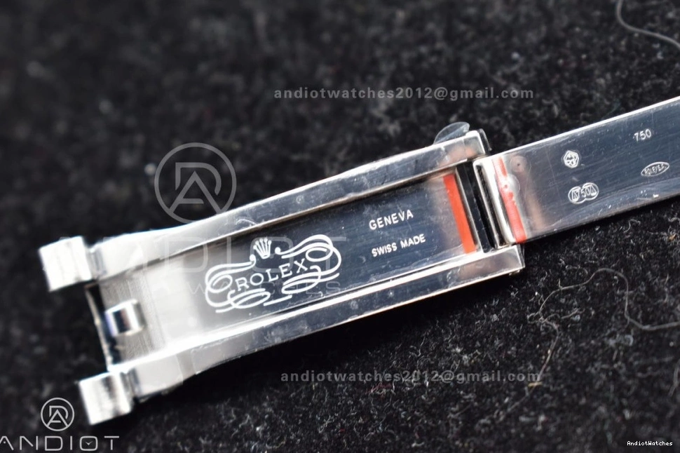 Dial Steel on SS Bracelet V President Arabic GMF 904L Markers A3255 Iced DayDate 40 Blue Cozy 710 0712